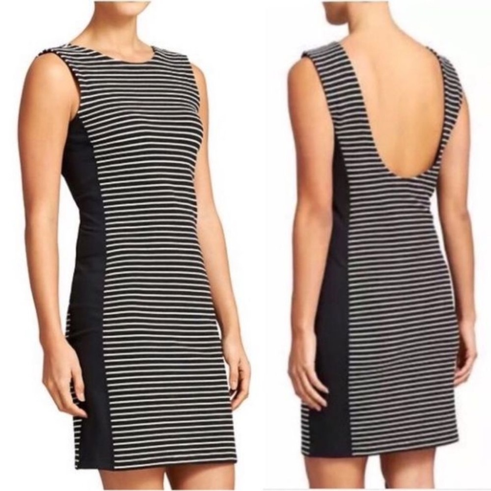 Athleta Mala Striped Colorblock Tank Dress Size Small